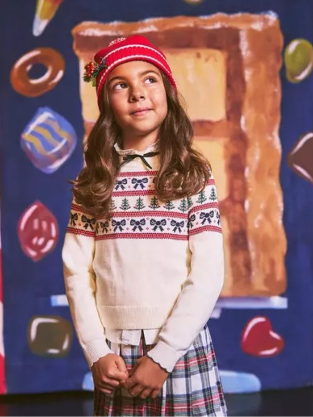 The Holiday Fair Isle Sweater by Janie and Jack Size 6 girls